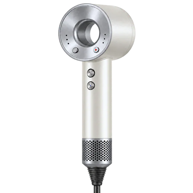 Leafless Hairdryer у біло-срібному кольорі